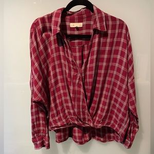 Lou and grey long sleeve “flannel”
